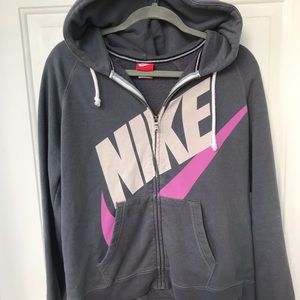 Nike zip up hoodie